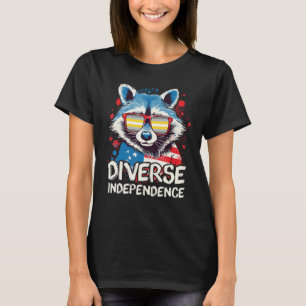 Diverse oberoende  Tvättbjörn Demigender Solglasög T Shirt