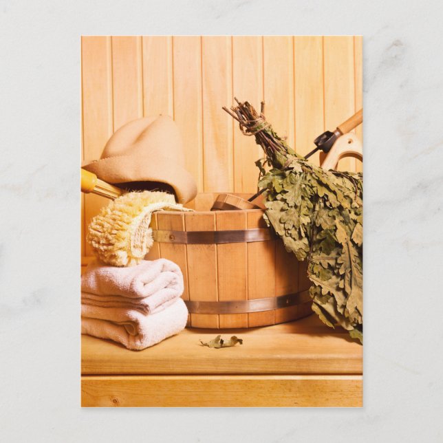 Diverse - Sauna Objects Mönster 15 Vykort (Framsida)