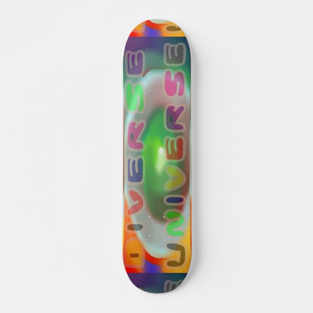 Diverse Universe Skateboard Bräda 19,5 Cm (Framsida)