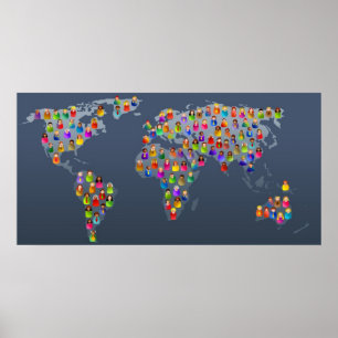 Diverse världen poster