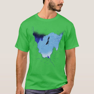Diversionsfritt dykubafritt sportfiske t shirt