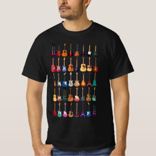 Diversity Guitar Shirt Guitar Älskare Music För ma T