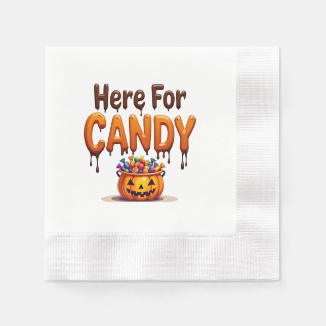  divertido Halloween Pappersservett (Framsidan)