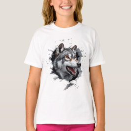 Divertido perro t shirt