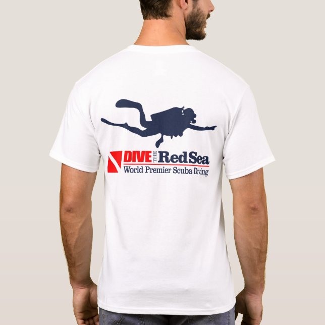 DIVETheRedSea T Shirt (Baksida)
