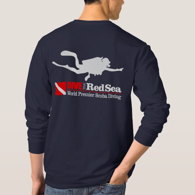 DIVETheRedSea T Shirt (Baksida)