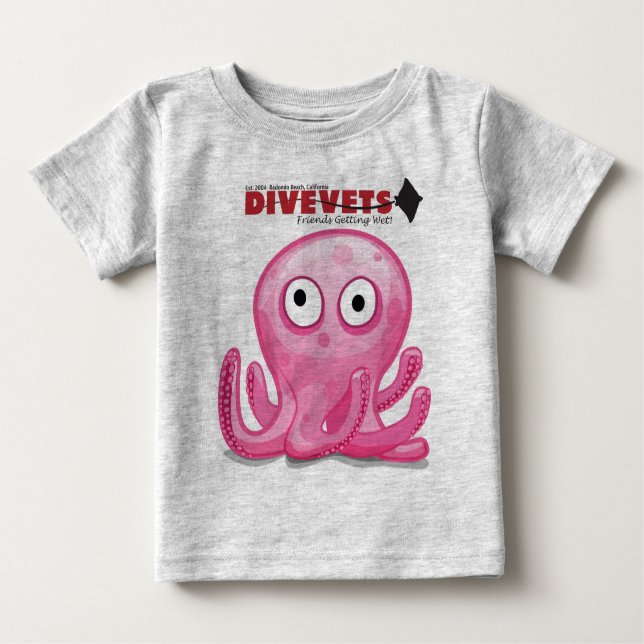 DiveVets "Octo" Ungar-T Tröja (Framsida)