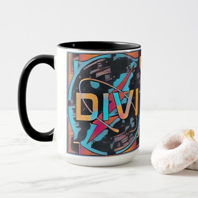 Divi mugg (Med munk)