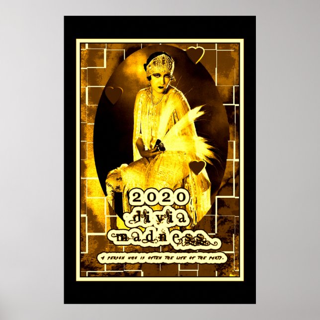 Divia..Galenhet...2020... Poster (Framsidan)