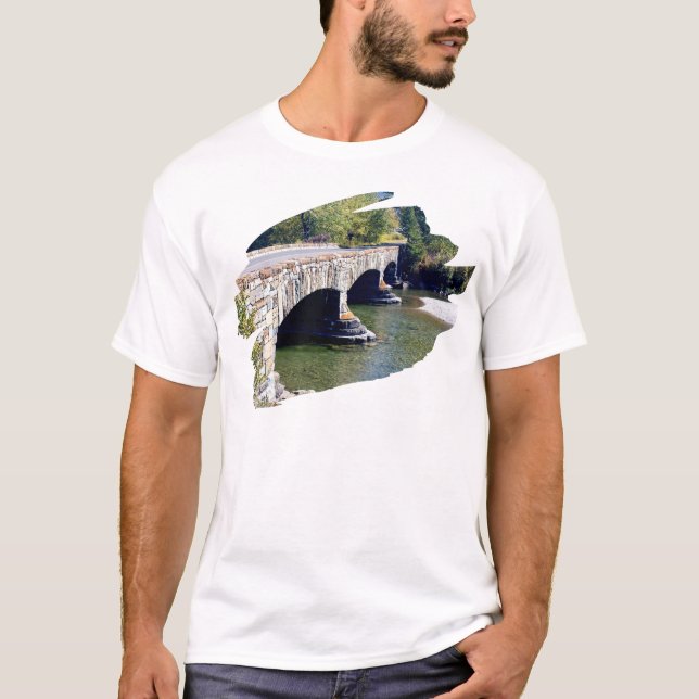 Divide Creek Bridge T Shirt (Framsida)