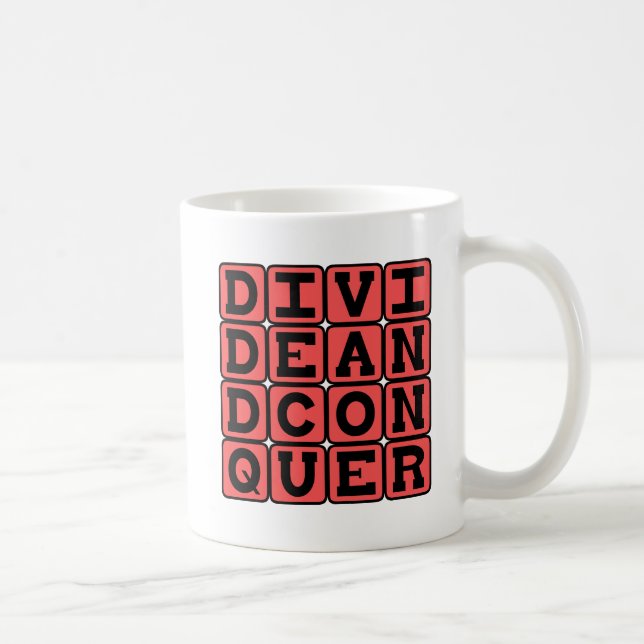 Divide och Conquer, Marauder Slogan Kaffemugg (Höger)