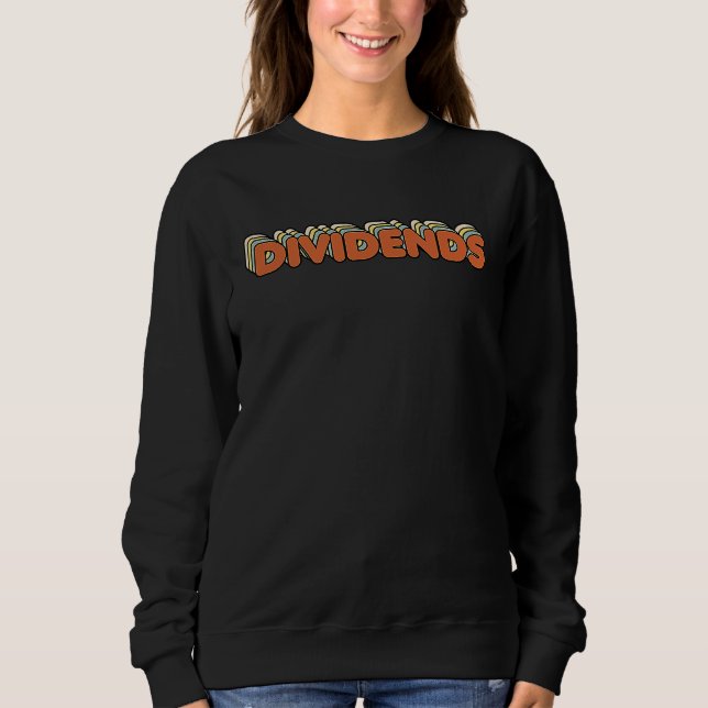 Dividend Investing Stock Investor Financial Freedo T Shirt (Framsida)