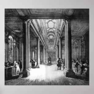 Dividend Office, Bank of England Poster