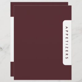 Divider för ljuddämpare/aptiserare/Anpassningsbar