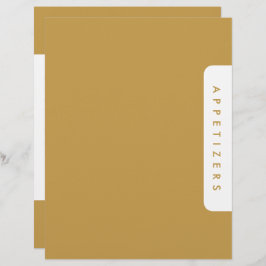 Divider för ljuddämpare/aptiserare/Anpassningsbar