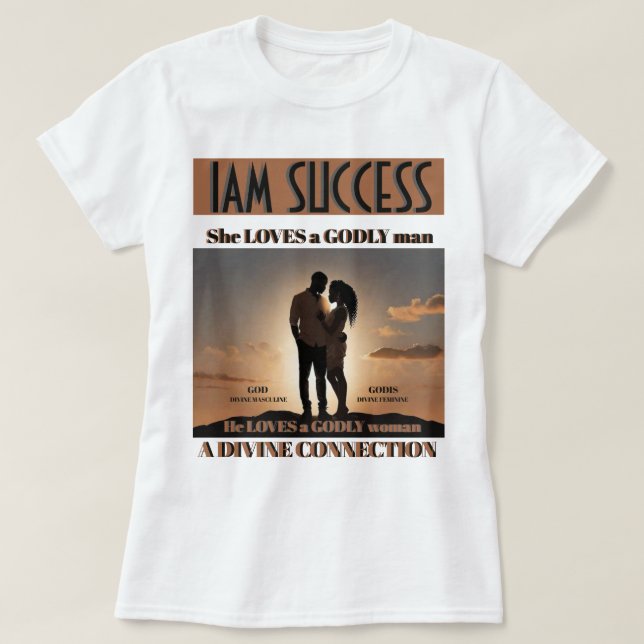 DIVIN ANSLUTNING T SHIRT (Design framsida)