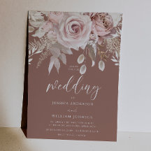 Divin silver & rosenskär blomster ren elegant bröl