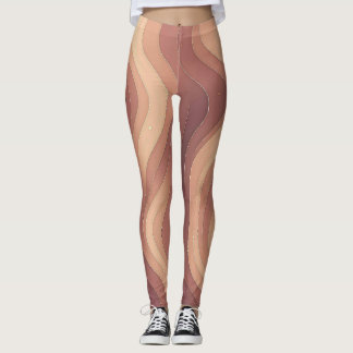 Divina Kurvor – Elegant Feminint Linjefullt Höftby Leggings