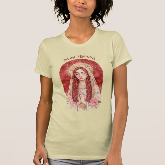DIVINA KVINNLIGHET MARIA MAGDALENA T SHIRT (Framsida)