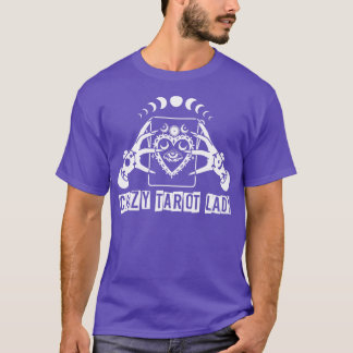 Divination Crazy Tarot Dam Crystal Boll Tarot Car T Shirt