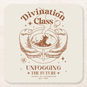 Divinationsklass - Tappa ur framtiden Underlägg Papper Kvadrat