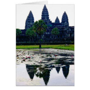 Divine Angkor Wat Resor 2009 Hälsningskort