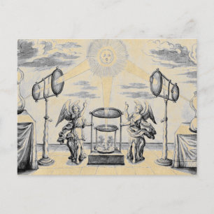 Divine Änglar of Alchemy Vykort