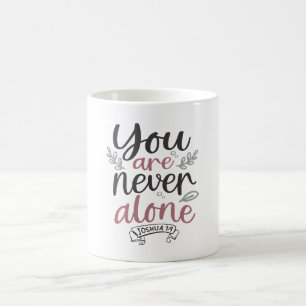 Divine Assurance - Joshua 1:9 Christian Design Kaffemugg