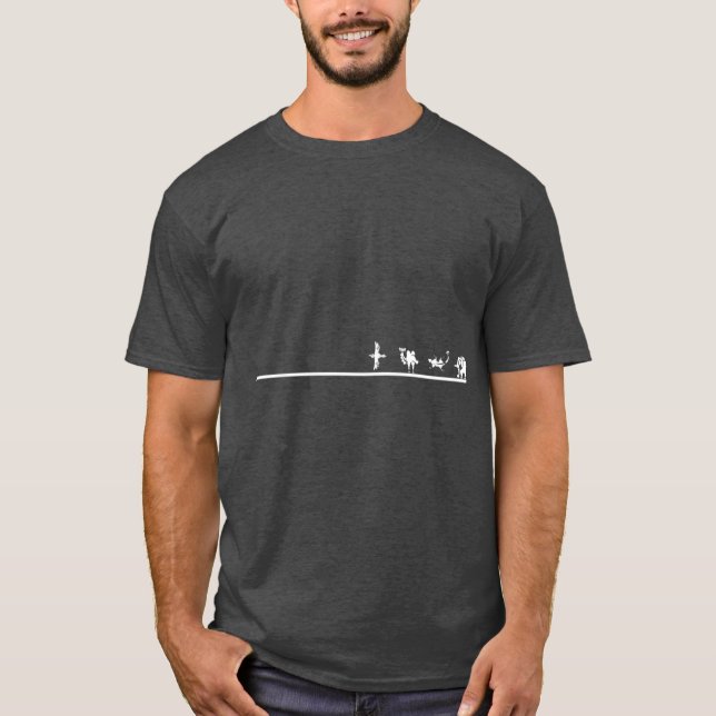 Divine Beasts Breath of the Wild vita vän T Shirt (Framsida)