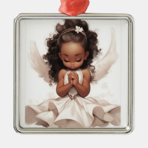 Divine Black Angel Intercessions Julgransprydnad Metall