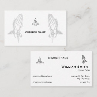 Divine Connection Pastoral Business Card Visitkort