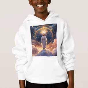 🌟 Divine Cosmos: Jesus ✝️ Stars ✨ T Shirt