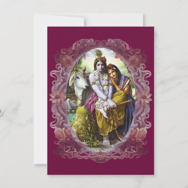 Divine Couple Radha Krishna (Framsida)