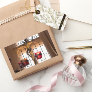 Divine Devotion Prayer Rektangulärt Klistermärke