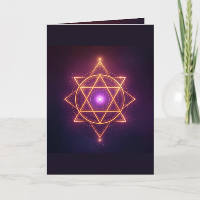 Divine Diwali Energiflöde | ArtivaNest Kort (Framsida)