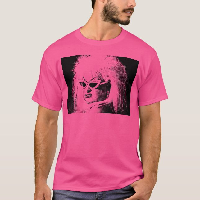 Divine Drag Queen Fanart Design T Shirt (Framsida)