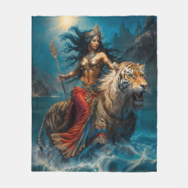 Divine Druga Goddess Fleecefilt