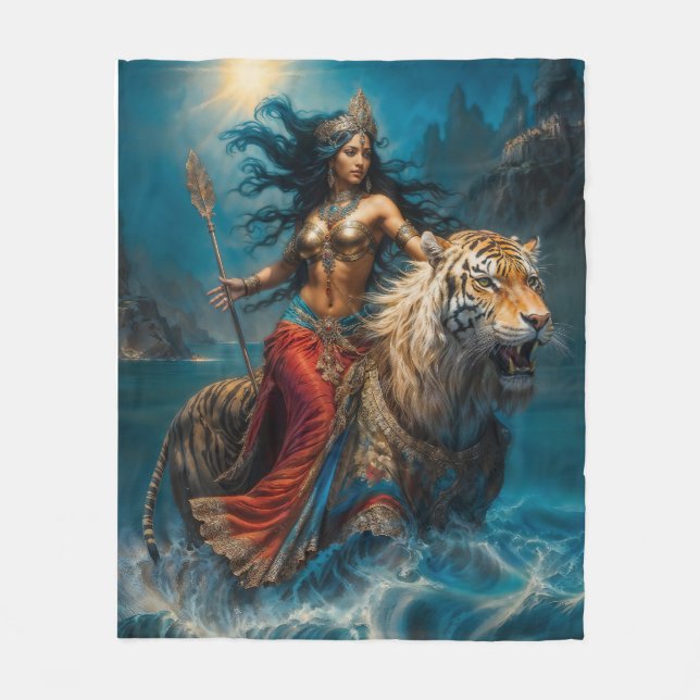 Divine Druga Goddess Fleecefilt (Framsidan)