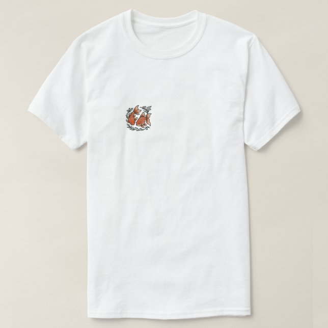 Divine Energy - Japanska Kanji of ’天’ T Shirt (Design framsida)