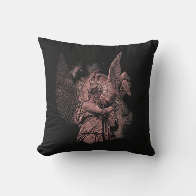 Divine Error - Techno-Goth Streetwear Design Kudde (Framsida)