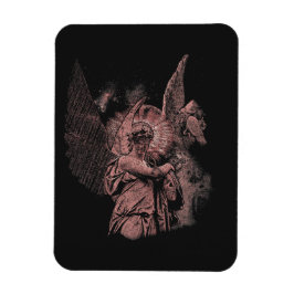 Divine Error - Techno-Goth Streetwear Design Magnet