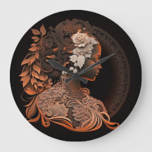 DIVINE FEMININE #1 CLOCK