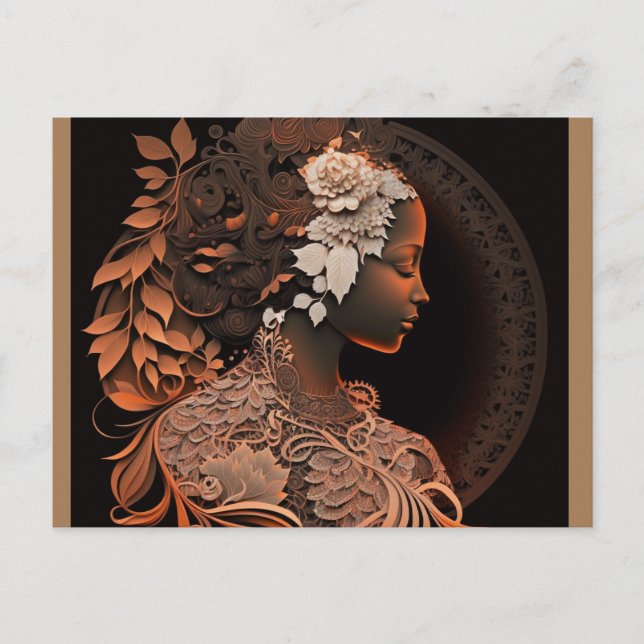 DIVINE FEMININE #1 VYKORT (Framsida)