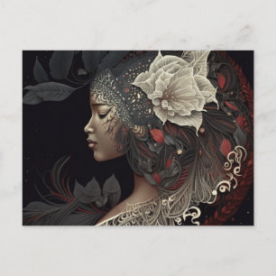 DIVINE FEMININE #2 POSTCARD VYKORT