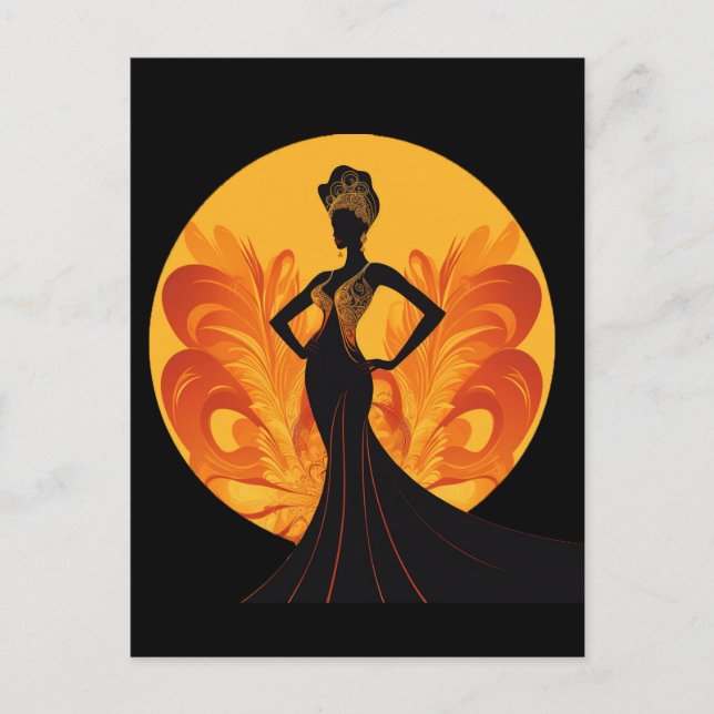 DIVINE FEMININE #4 VYKORT (Framsida)