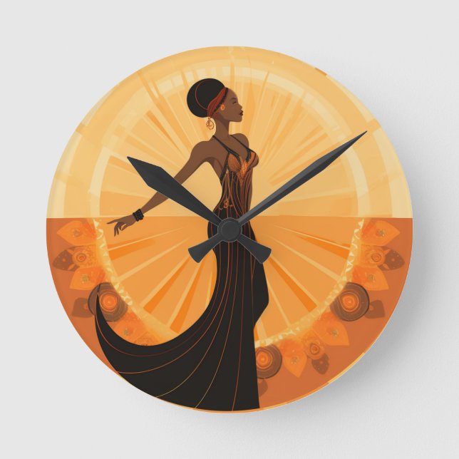 DIVINE FEMININE #5 RUND KLOCKA (Framsida)