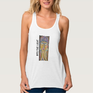 Divine Feminine Buddha Tank Top Linne Med Racerback
