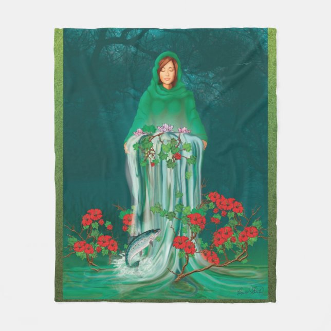 Divine Feminine Fleece Blanket (Framsidan)