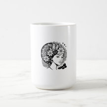 Divine Feminine Mandala Art Blommigt Crystal Godde