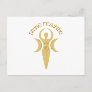 Divine Feminine Vykort